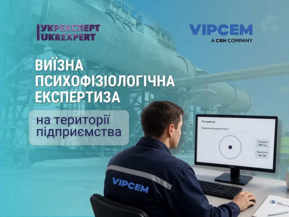 Виїзна психофізіологічна експертиза працівників на підприємстві ПрАТ «ВІПЦЕМ»