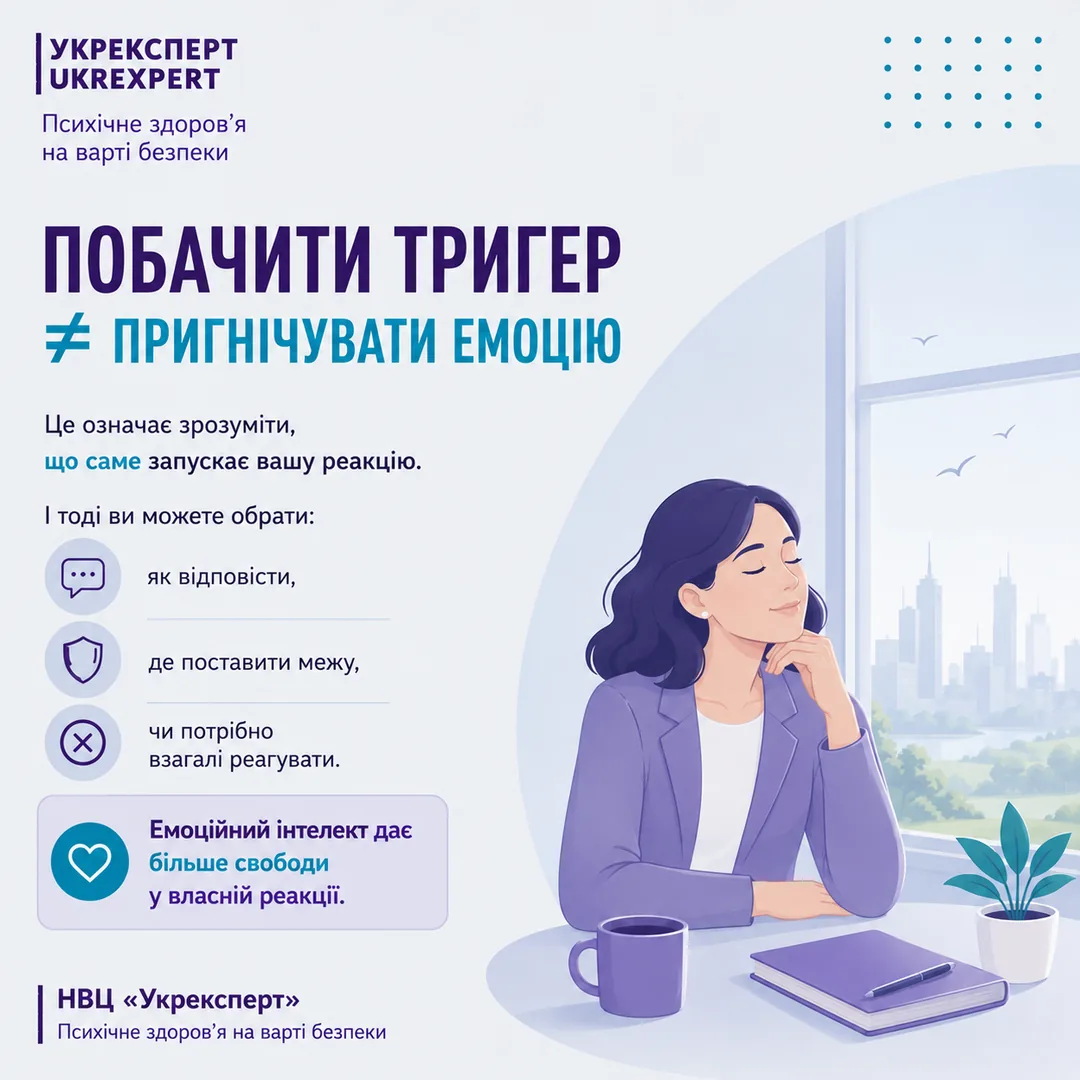Побачити власний емоційний тригер